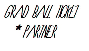 Image of Grad Ball Ticket PARTNER