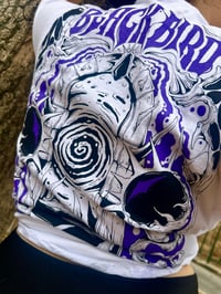 Image 5 of Tshirt blanc / violet 