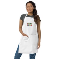 Image 5 of Hellfish Haven Logo64 Nefarious Embroidered Apron