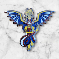 Image 1 of All Might Dragon Pin
