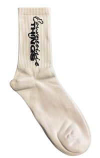 Image 2 of Bourgeoisie Things Logo Socks