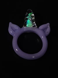 Image 2 of Opal Horn Unicorn Ring 
