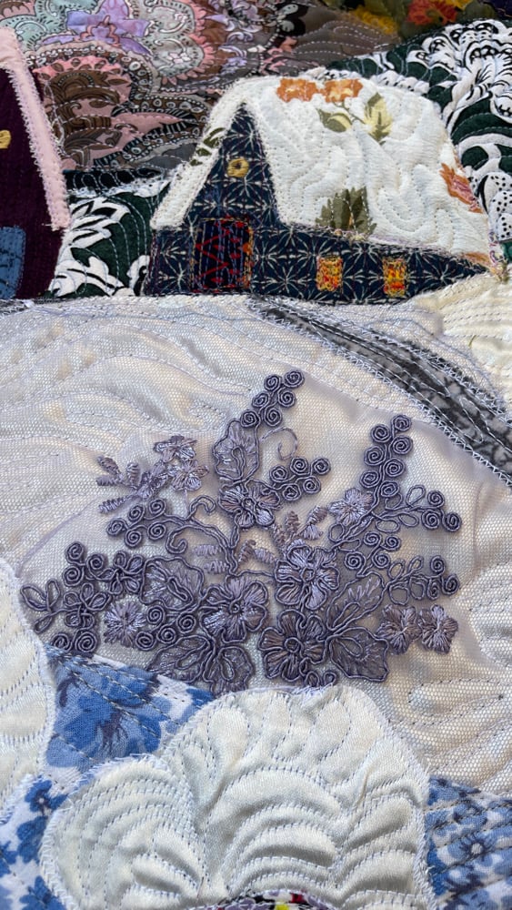 ʼWarm winter sky’ - large winter landscape, 91x58 cm Image 11