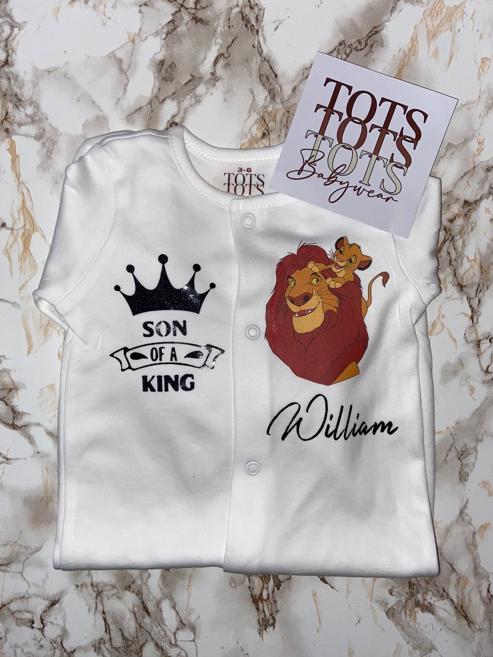 Son Of A King Sleepsuit