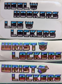 Transformers stickers set 