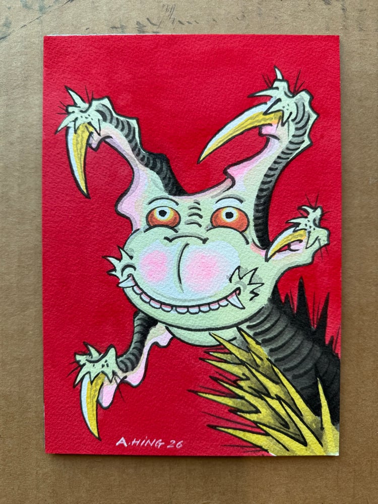 ‘The Claw’ #03 ORIGINAL PAINTING 