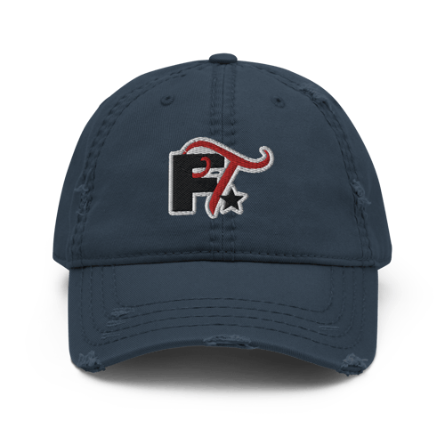 Image of Funky Threads™ Monogram Distressed Hat