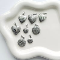 Image 5 of HEART LOCKET IN SILVER 