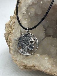 Image 2 of Sawed out Day of Dead Skull Nickel