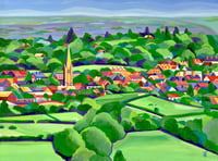 Image 1 of Dorking Town from Ranmore Common