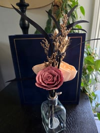 Image 2 of Blush Mauve Glow Floral Reed Diffuser