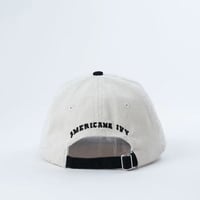 Image 2 of Off white corduroy cap