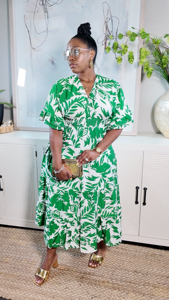 Image of The Luau Dress (Green)