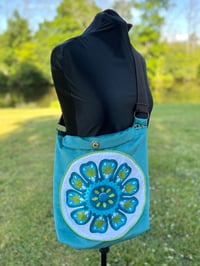 Image 3 of Turquoise Mandala Tote