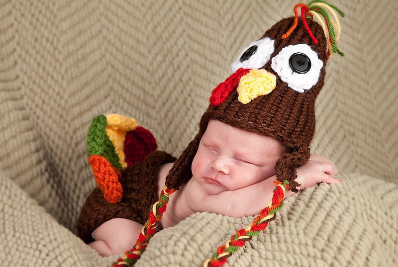 baby turkey hat