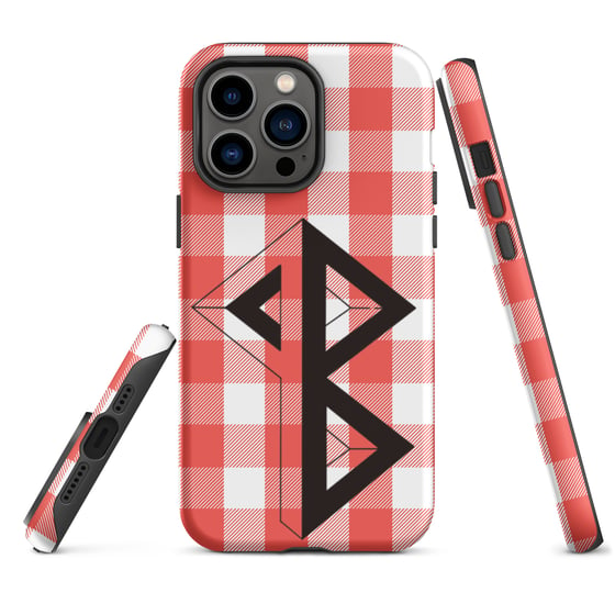 Image of iPhone 14 Pro Max PIzzaboyzzz tablecloth phone case