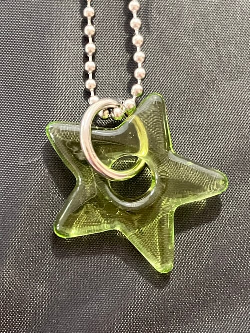Image of lime green star
