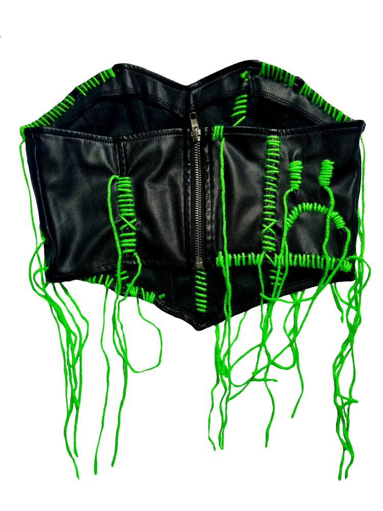 Image of THE END IS NEAR UNDERBUST CORSET 