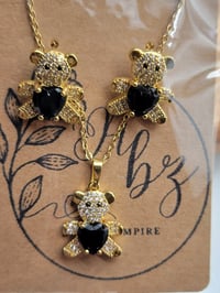Image 3 of Bear jewerly set