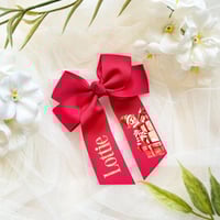 Image 1 of Christmas Bows- Red