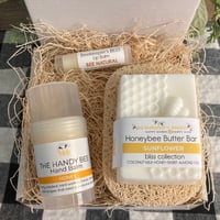 Image 1 of The Worker Bee Sunflower Honeybee Butter Bar Self Care Box