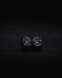 ADVAN MODEL V - Custom 1/64 Wheels + Ultra-Thin Tires