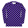 Purple Checker Women's Rashie