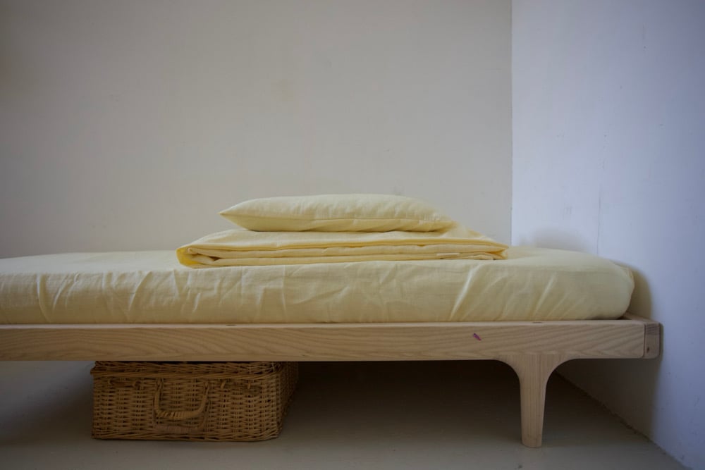 Image of linen duvet cover