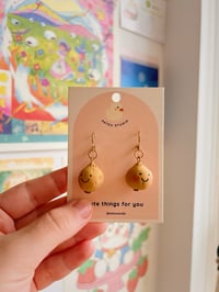 Image 2 of Happy Onions Dangle Earrings 