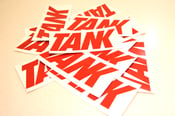 Image of TANK Vinyl Stickers