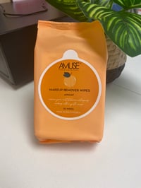Image 1 of AMUSE MAKEUP REMOVER WIPES APRICOT