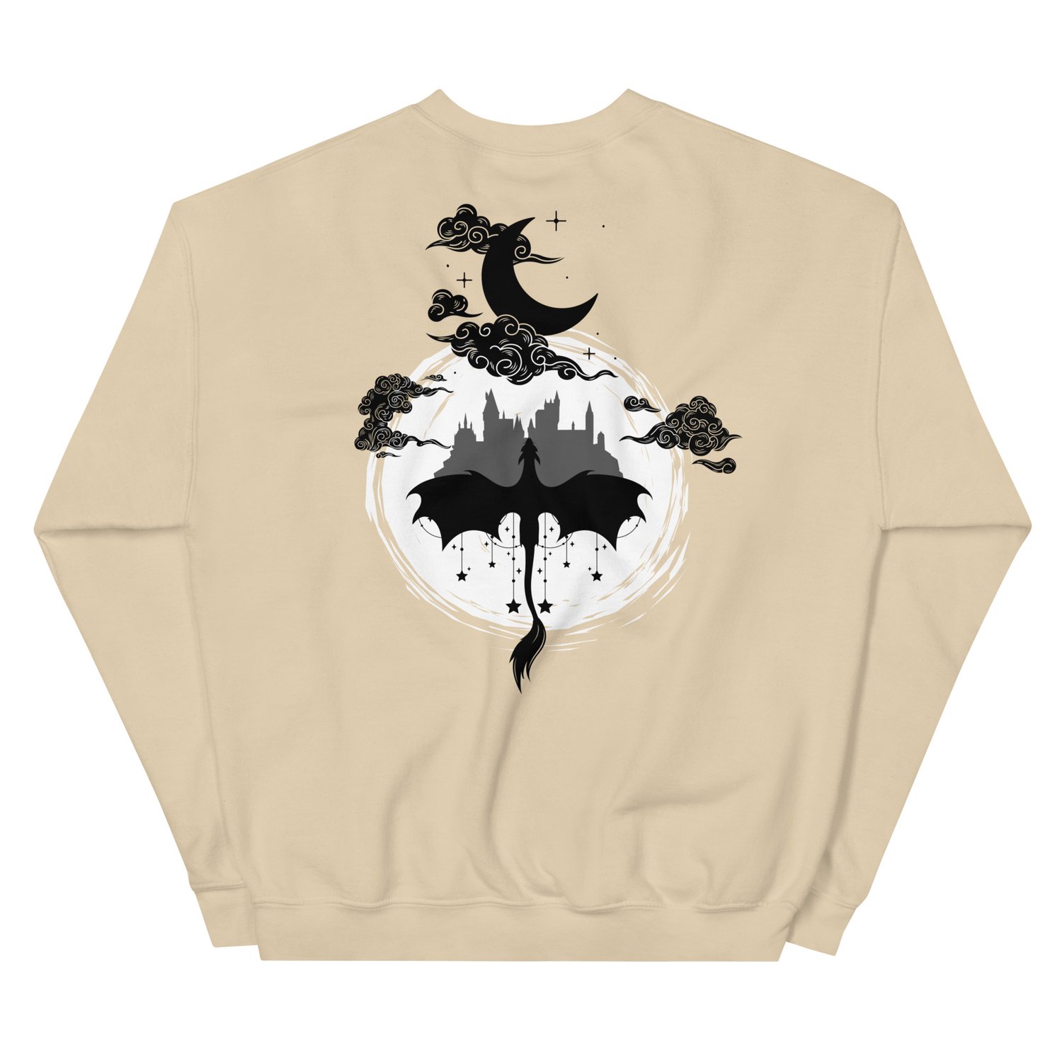 Image of Dragon stars noir Unisex Sweatshirt