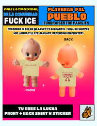 Image 1 of Tú eres la lucha Shirt (Front/back + sticker)