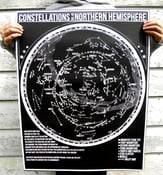 Image of Black Constellation Chart