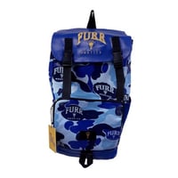 Camo backpack (blue )