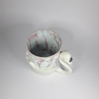 Image 4 of Swan mug (aqua)