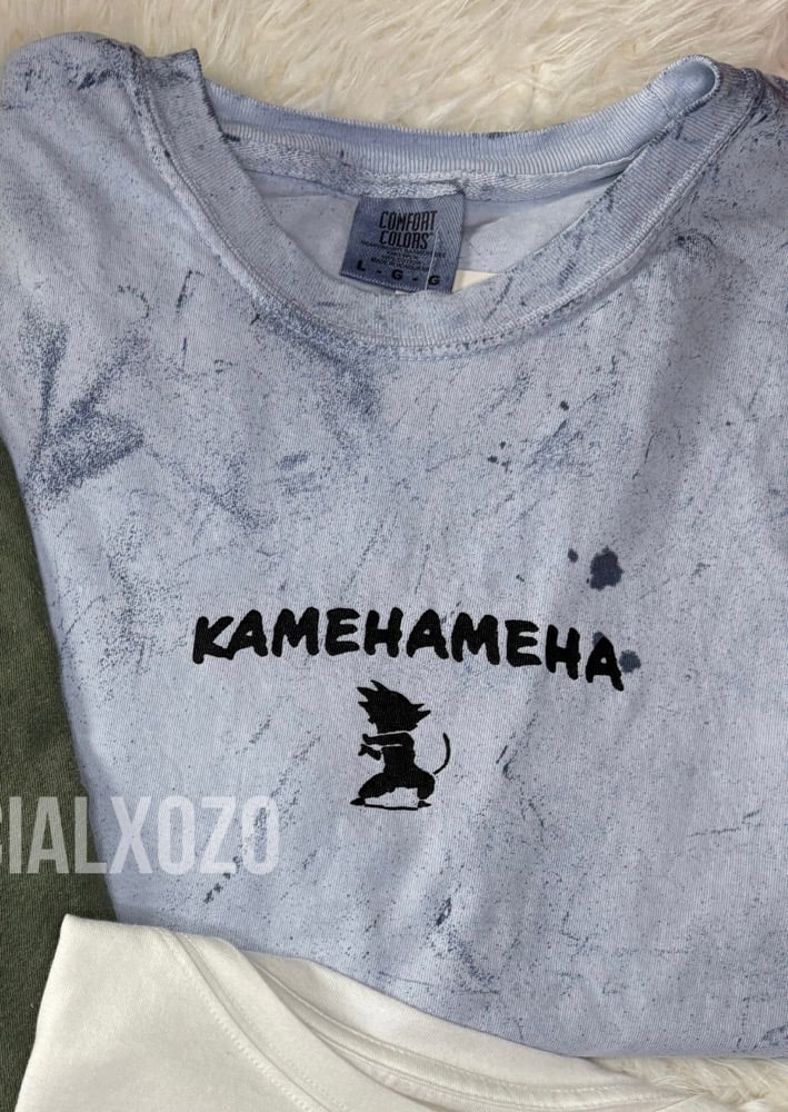 Image of Blue Tye Dye Shirt