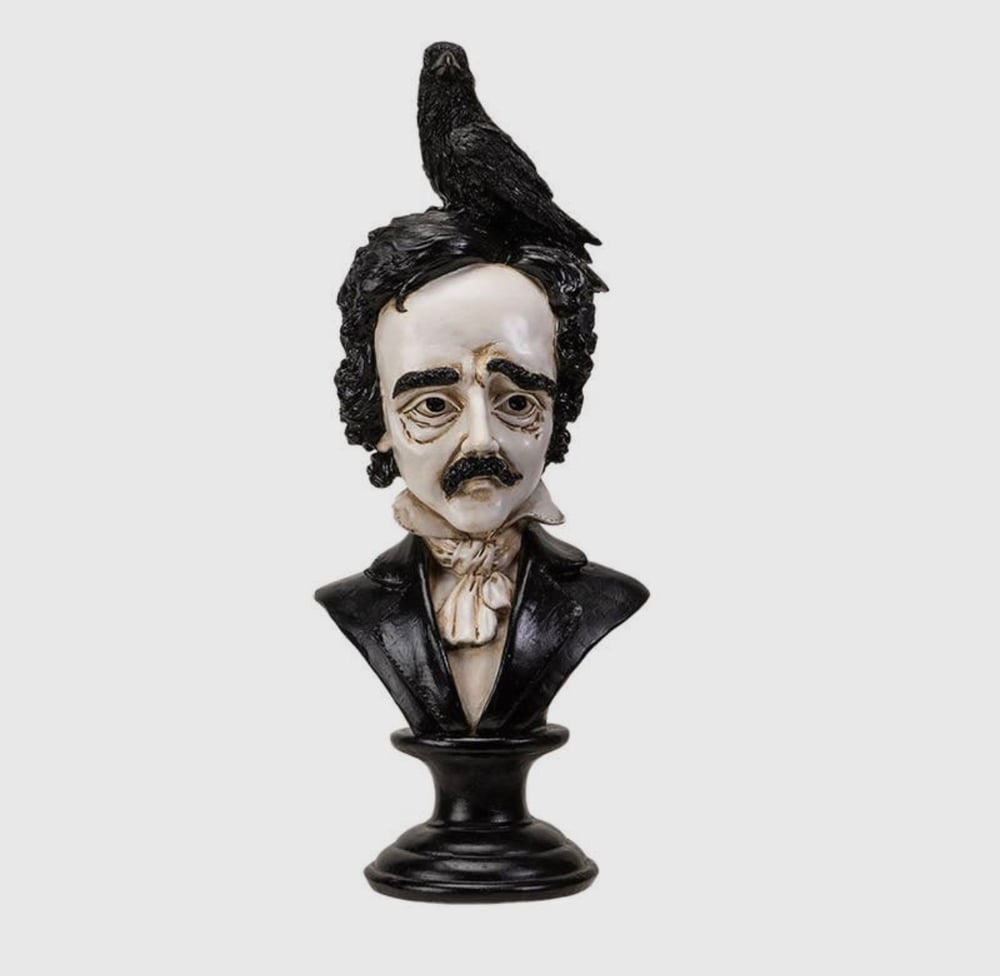 Image of 15” Edgar Allan Poe Bust 