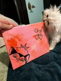 Image 5 of Pre order cat painting 