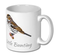 Image 2 of Little Bunting Mug - UK Birding Pins 