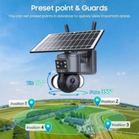 Image 2 of 4G Wireless Solar Security IP Camera High Quality 