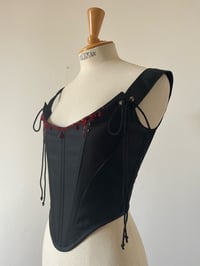 Image 2 of Vampire Corset - Black