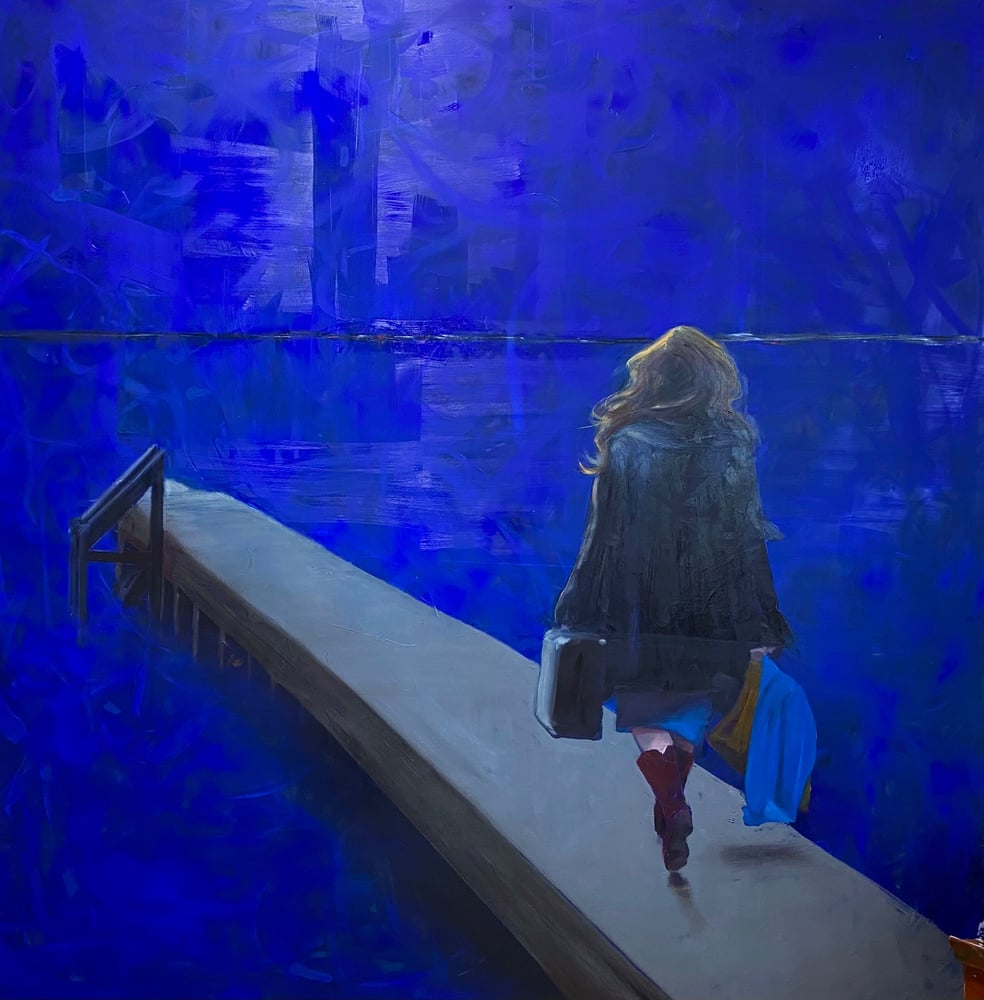 Image of Into the deep blue night
