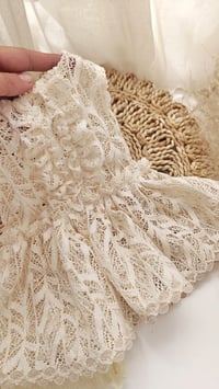 Image 2 of Newborn girl photoshoot set | Alessia | boho cream color
