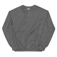 Image 18 of THE MCDREAMY CREWNECK - CURSIVE PINK