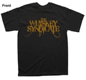 Image of Official LOGO T-Shirt With Back Print - Black