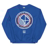 Image 6 of LOVEDCGOGO "CRANK CAPITAL USA" SEAL - Dark Unisex Sweatshirt (see color options)
