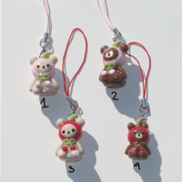 Image 2 of Cherry Rilakkuma Strap