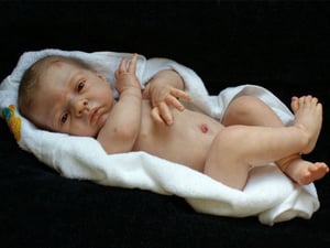 Image of *SOLD* Custom Order Reborn Baby MAY Spot 