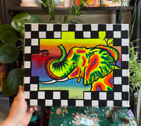 Elephant 11x14in Original painting